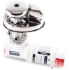 Precision industrial mixer with stainless steel components for engineering applications.