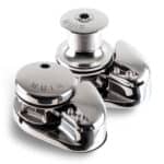 Storm VR/VRC850 / Storm VR/VRC1250 / Storm VR/VRC2200 / A Muir VR series (gypsy-only) and VRC series (capstan and gypsy) 850 - 2200 vertical windlass shown side-by-side for comparison.