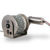 DFF 08 / Heavy-duty industrial lifting winch with chain and electric motor for lifting applications in engineering.