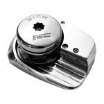 Precision industrial ink stamp with chrome finish.