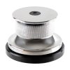 VC800 / Precision industrial pulley with stainless steel finish for engineering applications.