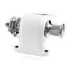 Precision industrial gear motor with metal and plastic components for engineering applications.