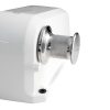 Precision engineered laboratory instrument with metallic dial and white casing for industrial applications.