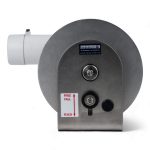 High-precision industrial tape dispenser used in manufacturing and packaging applications.