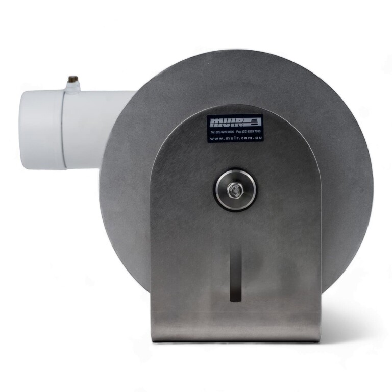 Premium industrial meat slicer with stainless steel construction for commercial kitchens.