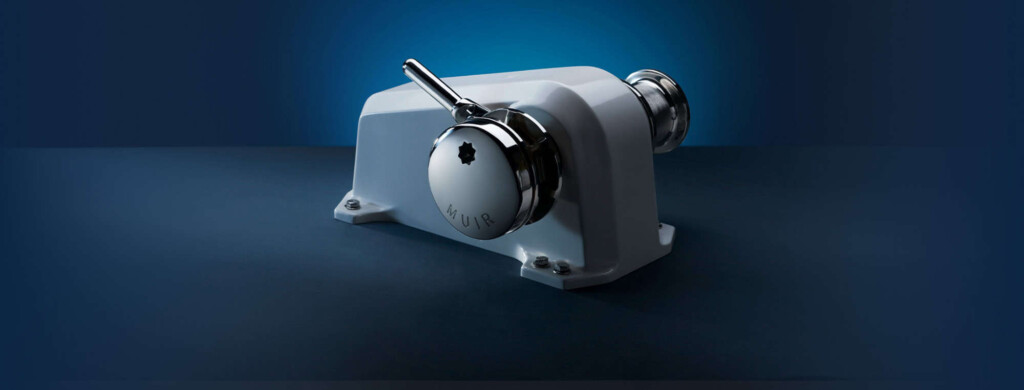 Valve control device for industrial machinery with Muir branding.