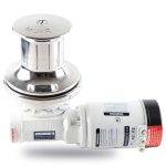 VC2500 / VC3500 / High-pressure pump for industrial applications, branded Muir Engineering, in white with warning labels.