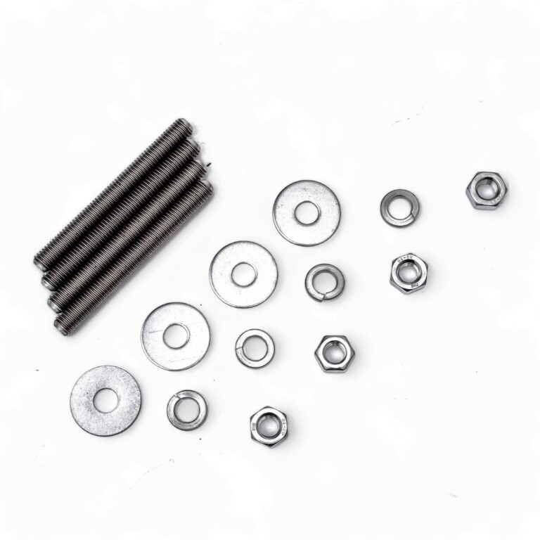 Bolts, washers, and nuts for engineering applications - Muir Engineering hardware components.