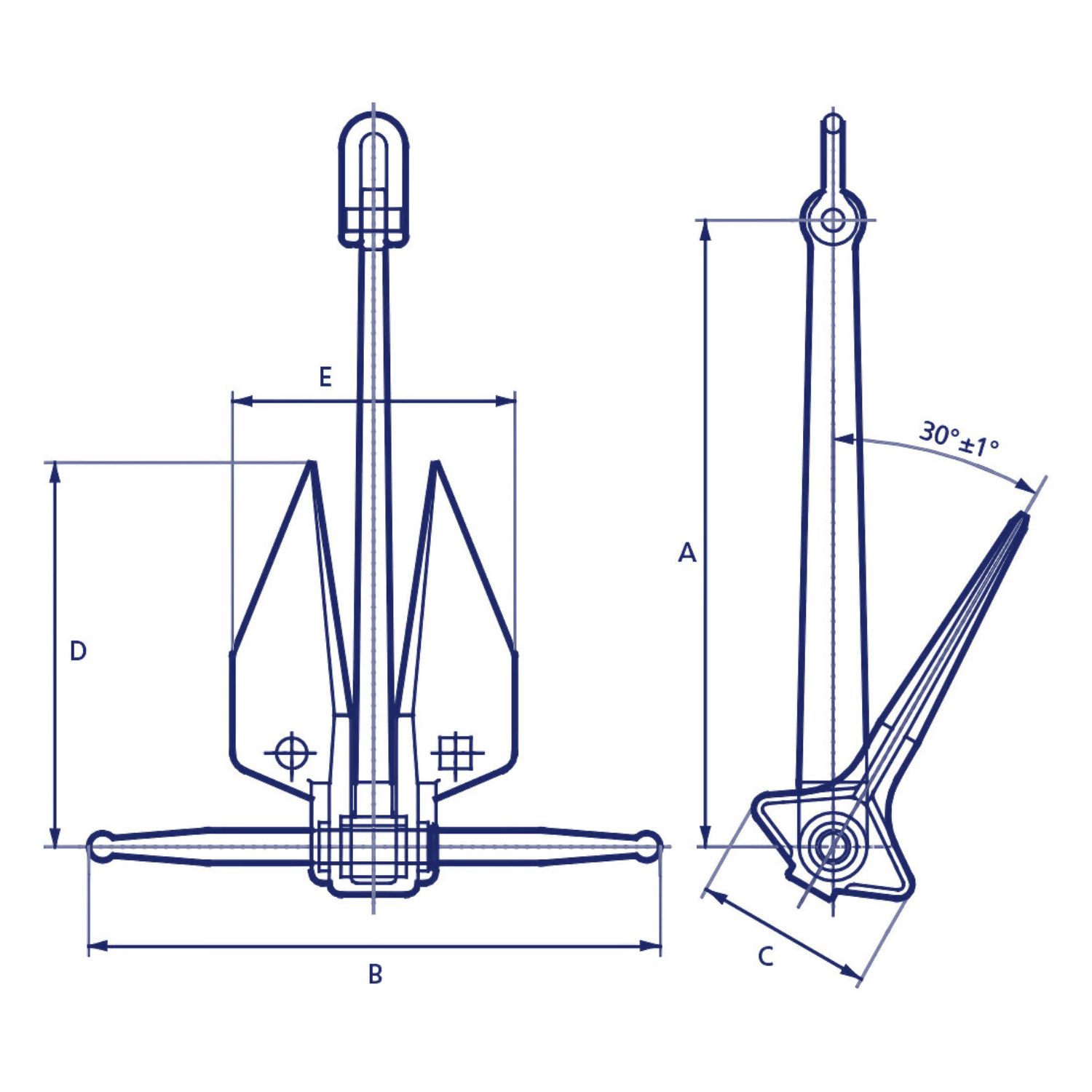 High-precision engineering technical drawing of a retractable rocket stand, showing dimensions and adjustable angle for aerospace applications.
