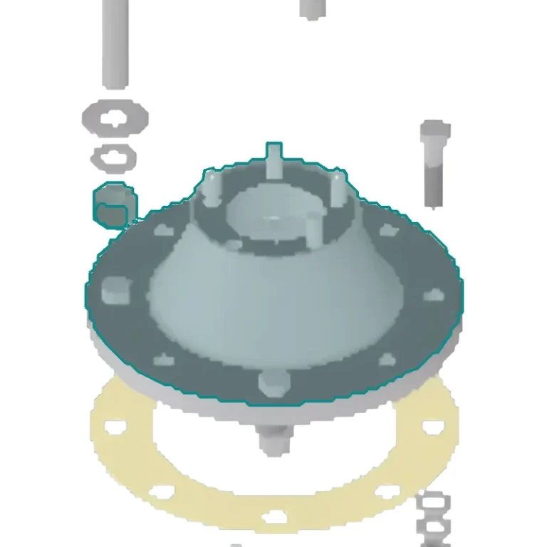Adaptor SS316 VF63FC -VR/C2500 Atlantic (part P011051) highlighted on the Muir VR2500 exploded view