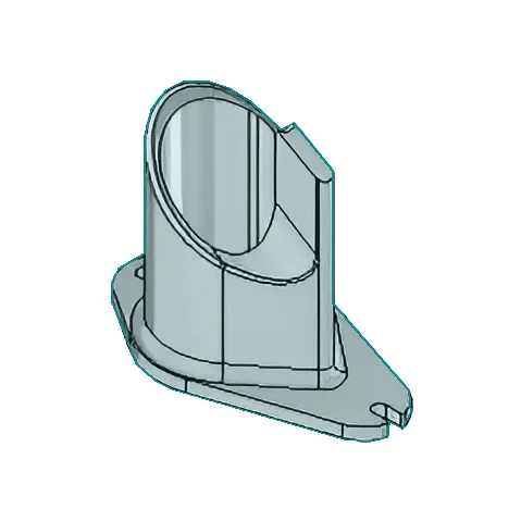 Chainpipe SS316 HR2500 (part P051040) highlighted on the Muir HR2500 exploded view