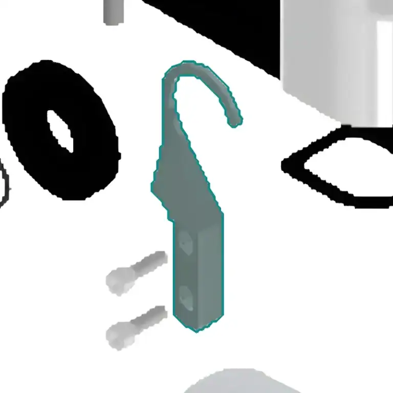 Peeler SS316 (Cast) Suit To HR/HRC650 (part P051418) highlighted on the Muir HR650 exploded view