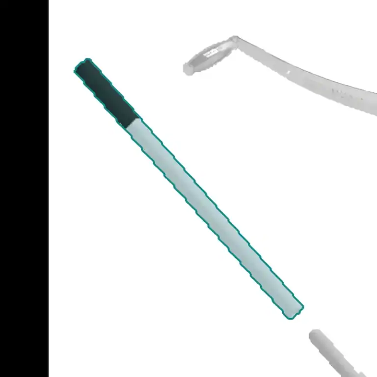 Handle Extension 304 HR1200C Cougar (part P111001) highlighted on the Muir HR1200 exploded view