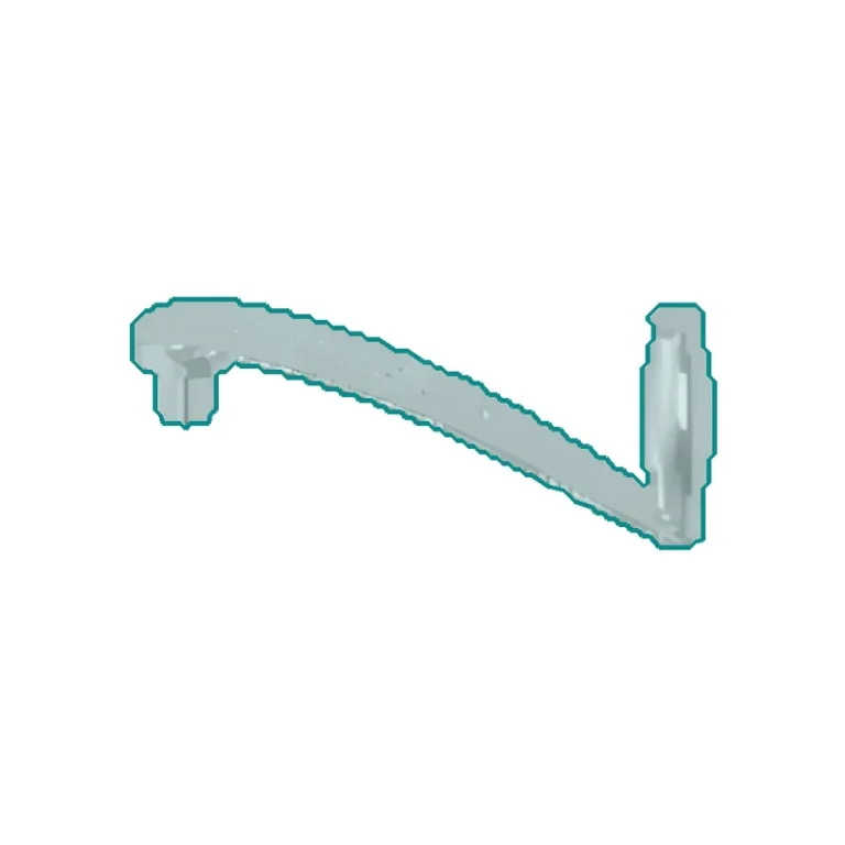 Winch Handle SS316 Polished 250MM (part P111047) highlighted on the Muir VR850 exploded view