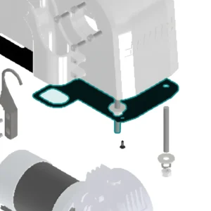 Base Plate HDPE HR/HRC650 Lynx (part P221510) highlighted on the Muir HR650 exploded view